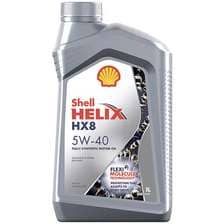 SHELL helix HX 8 API SN/CF ACEA A3/B3/B4 5W40 1 л. синт.